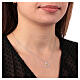 Collier Amen Arbre de vie bicolore et zircons s2