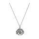 Collana chiama angeli gravidanza Amen Argento 925 rodiato zirconi bianchi s2