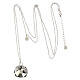 Collana chiama angeli gravidanza Amen Argento 925 rodiato zirconi bianchi s4