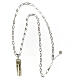 Collier en argent 925 avec pendentif Agios 42 cm s4