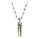 Collana in argento 925 con ciondolo Agios 42 cm s1