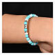 Bracciale Agios pietre naturali azzurre bianche argento 925 s2