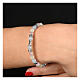 Bracciale Agios pietre naturali azzurro giallo rosa argento 925 s2
