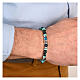 Bracciale pietre azzurre e blu Agios argento s2