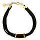Bracciale Pater dorato in pelle Benedictus s3
