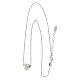 Collana cuore argento rodiato 925 Amen s2