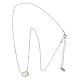 Collana argento 925 rodio e oro zirconi Amen s2