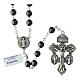 Rosary of forgiveness with hematite stone, 30 in s1