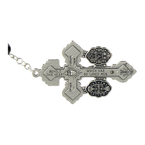 Forgiveness rosary with hematite stone 75 cm 3