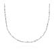 Collana argento 925 Padre Nostro finitura rodio Amen s1