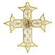 Pectoral cross of the 2025 Jubilee, gold plated silver filigree and enamels s3