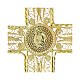 Jubilee 2025 pectoral cross with golden silver filigree enamel s5