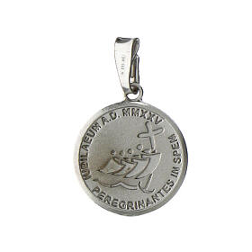 Jubilee 2025 silver medal with neutral logo 16 mm