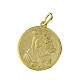 Medalha Virgem do Voto 18 mm prata 925 dourada s1