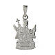 Pendant of 925 silver, Saint Agatha of Sicily, 0.8x0.6 in s1