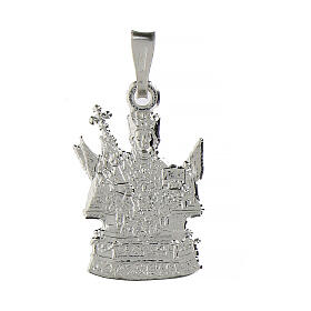 Pendente Santa Agata Catania argento 925 20x16 mm
