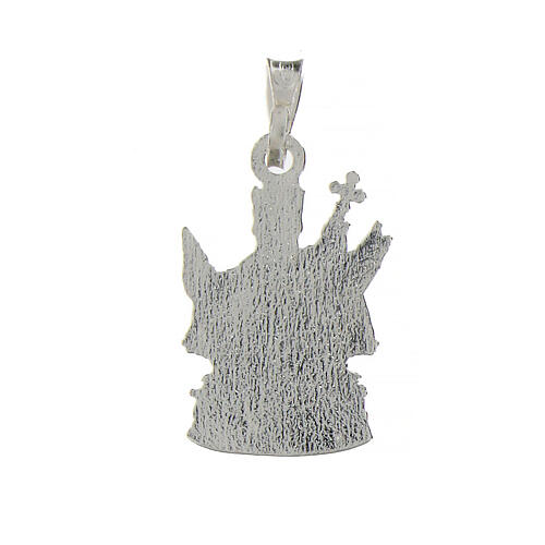 Pendente Santa Agata Catania argento 925 20x16 mm 2