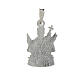 Pendente Santa Agata Catania argento 925 20x16 mm s2