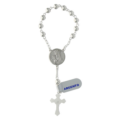 Single decade rosary of 2025 Jubilee, 925 silver 3