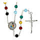 Rosary of 2025 Jubilee, 925 silver and enamel, 0.2 in Preciosa crystals s1