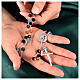 Rosary of 2025 Jubilee, 925 silver and enamel, 0.2 in Preciosa crystals s2