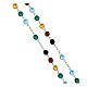 Rosary of 2025 Jubilee, 925 silver and enamel, 0.2 in Preciosa crystals s4