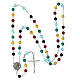 Rosary of 2025 Jubilee, 925 silver and enamel, 0.2 in Preciosa crystals s5