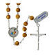 Jubilee Rosary 2025 925 silver olive wood beads 6 mm s1