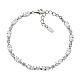 Bracciale zirconi bianchi ovali Amen argento 925 s1