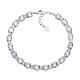 Tennis zirconi bianchi due misure Amen argento 925 s1
