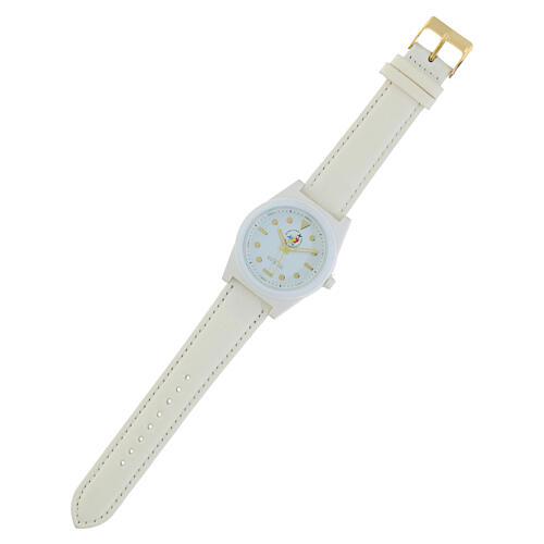 Watch with Jubilee 2025 official logo, dull white 2