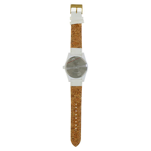 Watch with Jubilee 2025 official logo, dull white 4