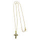 Collana dorata croce albero vita argento 925 Agios s4