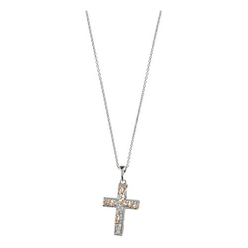 Collier argent 925 croix arbre de vie Agios 1