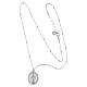 925 silver necklace by Agios with Miraculous Medal s4