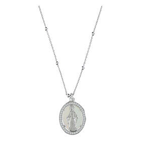 Collar plata 925 Agios Virgen Milagrosa