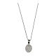 Collier doré Médaille Miraculeuse argent 925 zircons Benedictus s3