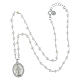 Collana perle argento 925 Agios Madonna Miracolosa s4