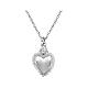 Collana AMEN argento 925 rodio Sacro Cuore 2x1,5 cm s2