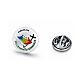 Broche Jubileo 2025 acero resinado 15 mm s1