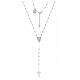 Rosary of Jubilee 2025, 0.08 in steel beads and Miraculous Medal s1