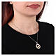 Jubilee 2025 necklace by Agios, gold plated 925 silver and rhinestones s2