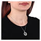 Jubilee 2025 necklace with white zircons 925 silver, Agios s2