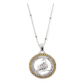 Jubilee 2025 necklace yellow zircon 925 silver, Agios