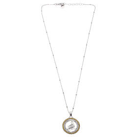 Jubilee 2025 necklace yellow zircon 925 silver, Agios