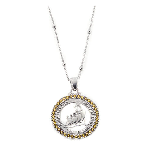 Jubilee 2025 necklace yellow zircon 925 silver, Agios 1