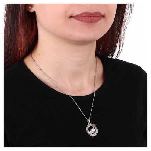 Jubilee 2025 necklace yellow zircon 925 silver, Agios 2