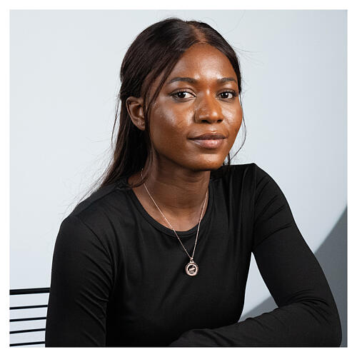 Collier Jubilé 2025 argent rosé Agios 3