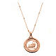 Collana Giubileo 2025 argento rosé Agios gioielli s1