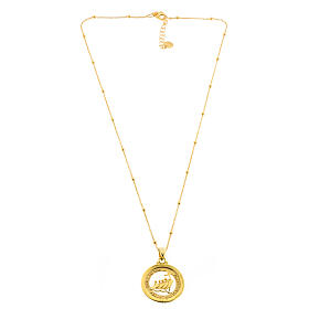 Jubilee 2025 necklace gold sterling silver, Agios